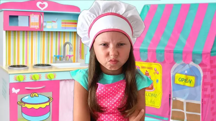 برنامه کودک -آلیس و بابا در حال بازی در کافه - بانوان سرگرمی کودک جدید