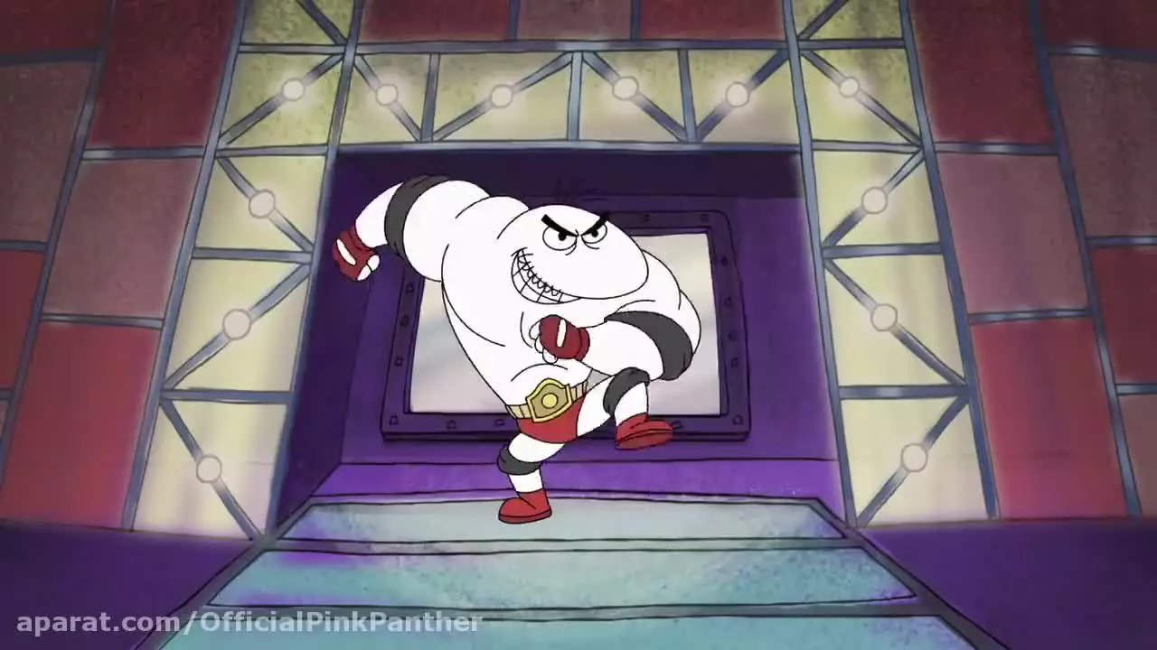 صورتی روی بوم | پلنگ صورتی و دوستان