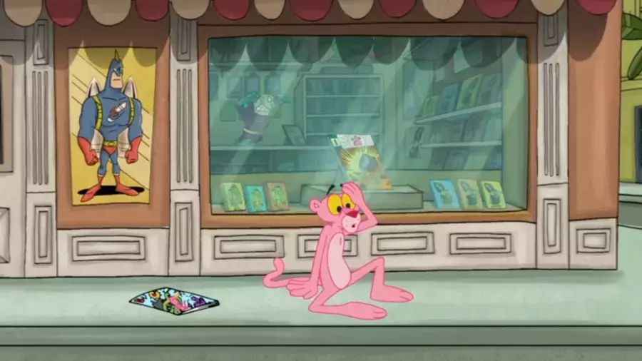 پلنگ صورتی و داستان جالب پیچ‌ گوشتی/ کارتون پلنگ صورتی و دوستان