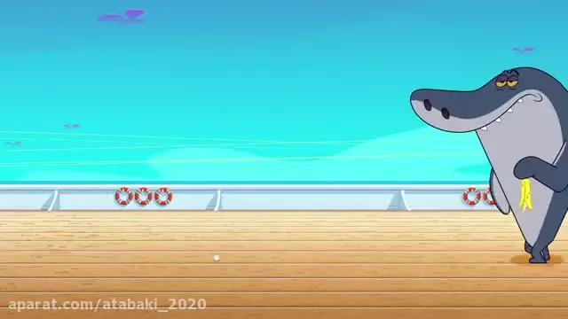 کارتون زیگ و کوسه پوست موز