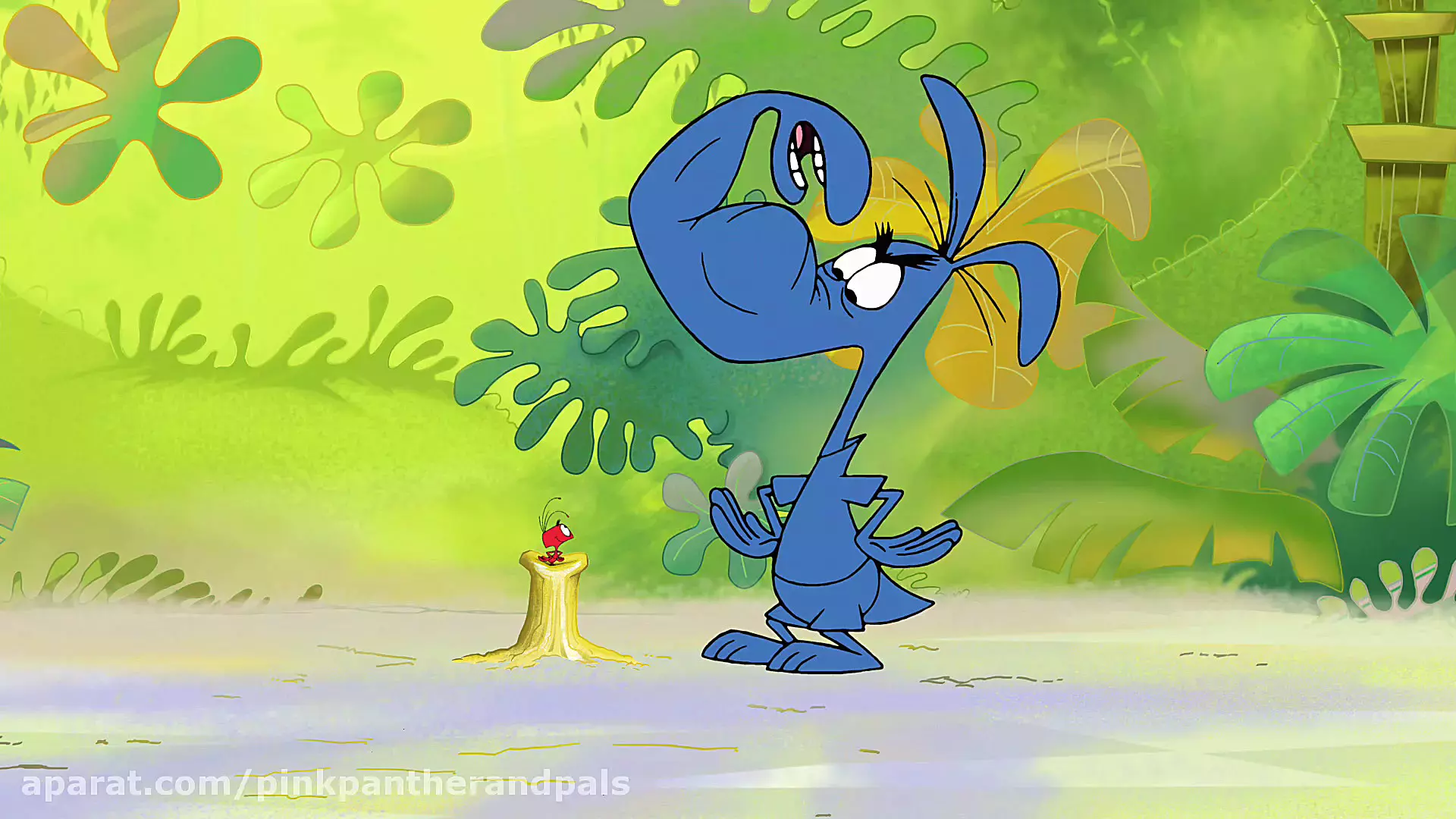 پلنگ صورتی و دوستان قسمت 1 و 2 و 3