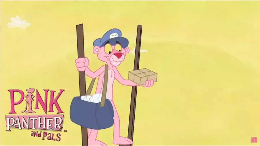 پلنگ صورتی و دوستان - پلنگ صورتی قدیمی - دانلود کارتون پلنگ صورتی