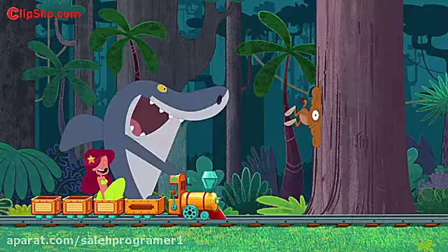 دانلود کارتون زیگ و کوسه این داستان ماجراجویی بزرگ