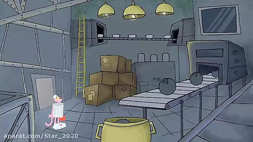 انیمیشن پلنگ صورتی و دوستان - انگشت شست