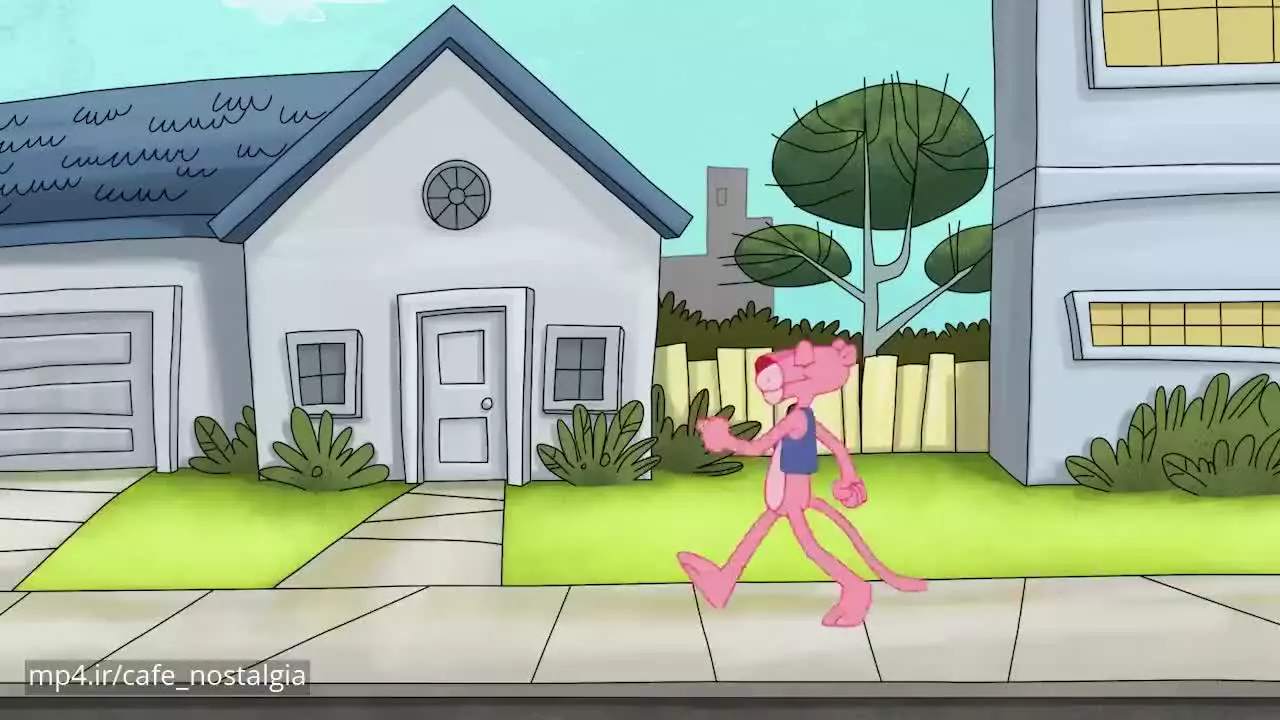 کارتون پلنگ صورتی و دوستان