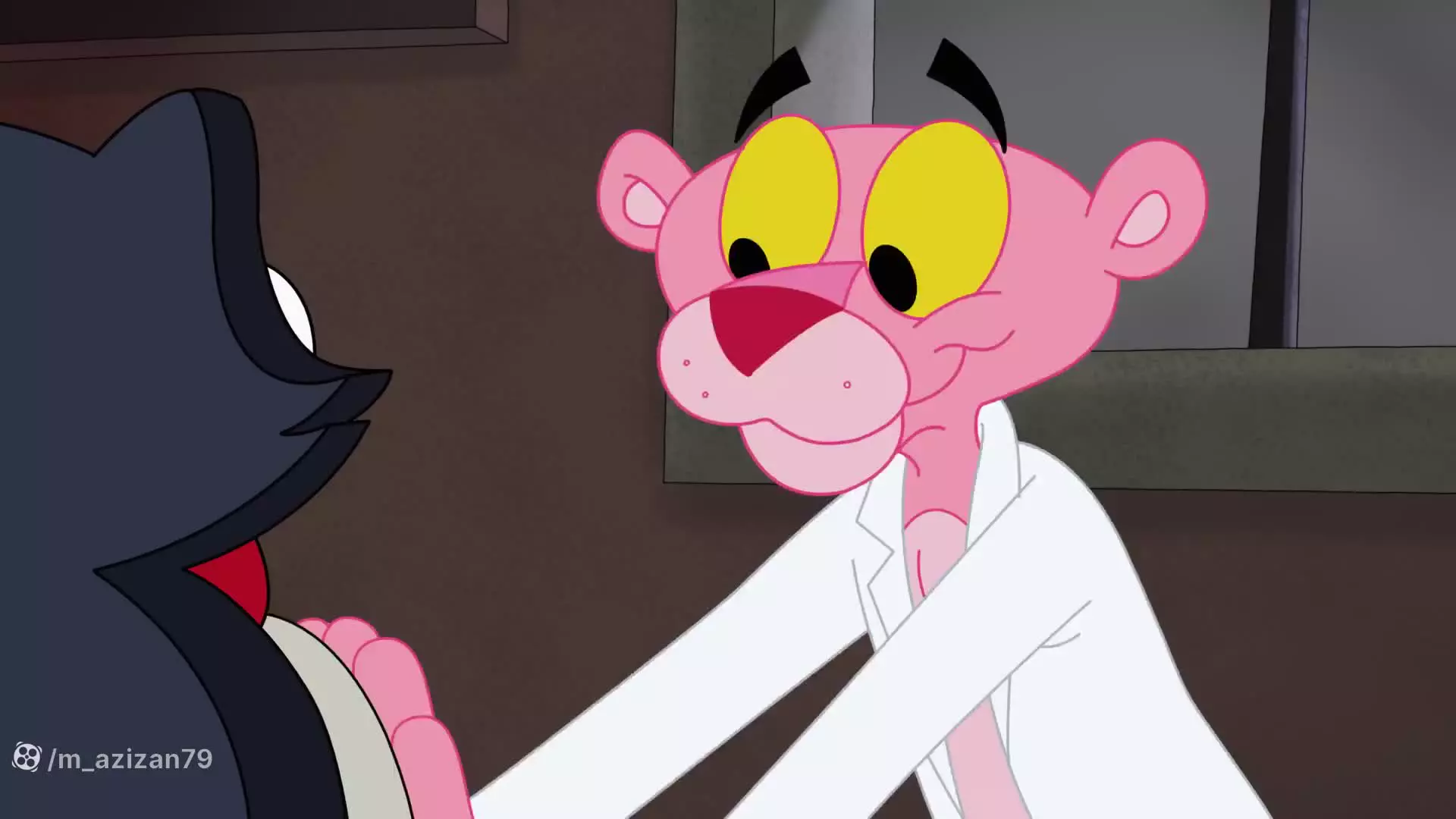 انیمیشن پلنگ صورتی | صورتی روی سم | پلنگ صورتی و دوستان