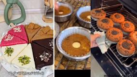 آشپزی شکلات نارگیلی و کیک دسر