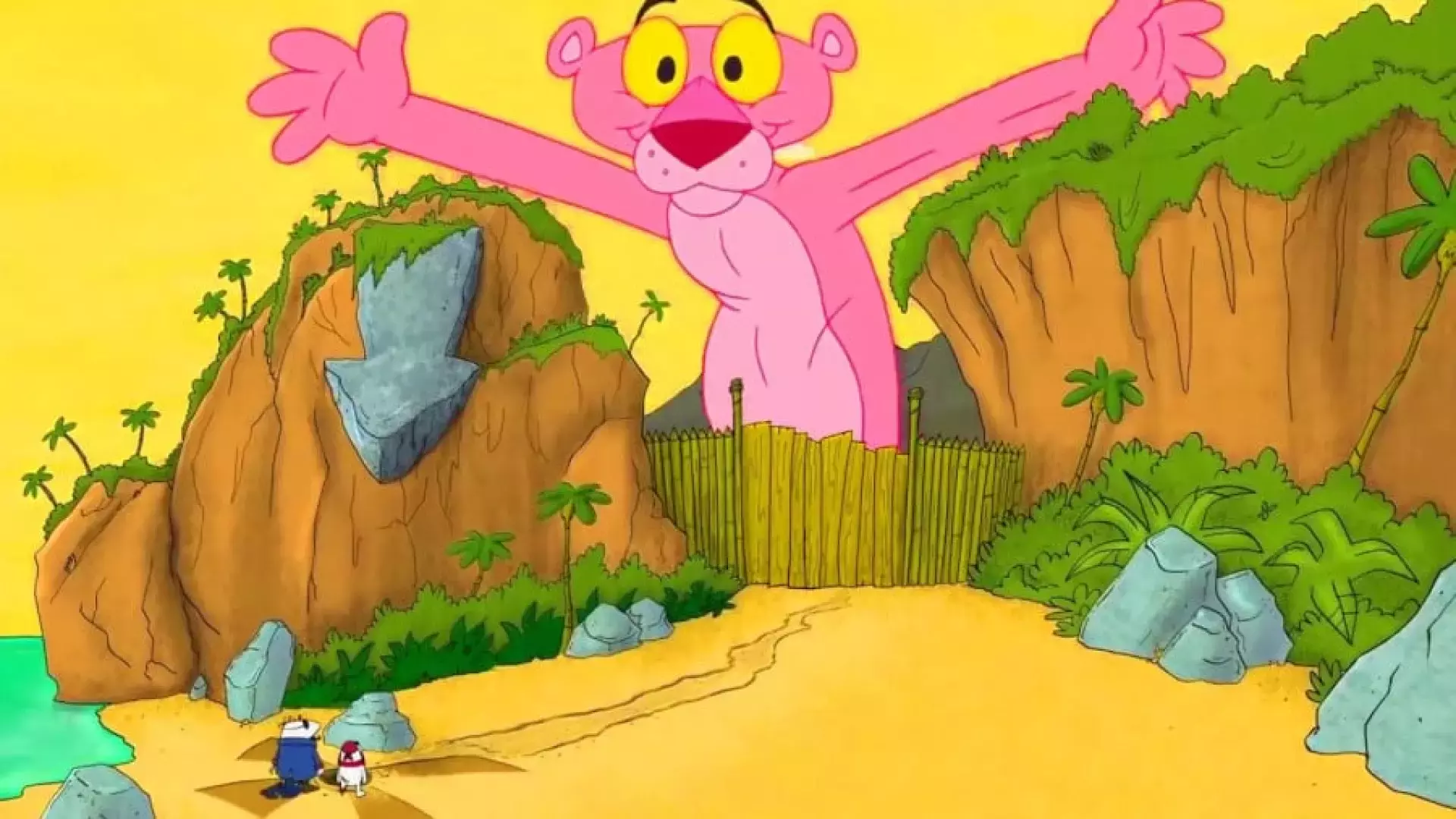 پلنگ صورتی و دوستان ، کارتون پلنگ صورتی دزدان دریایی ، پلنگ صورتی