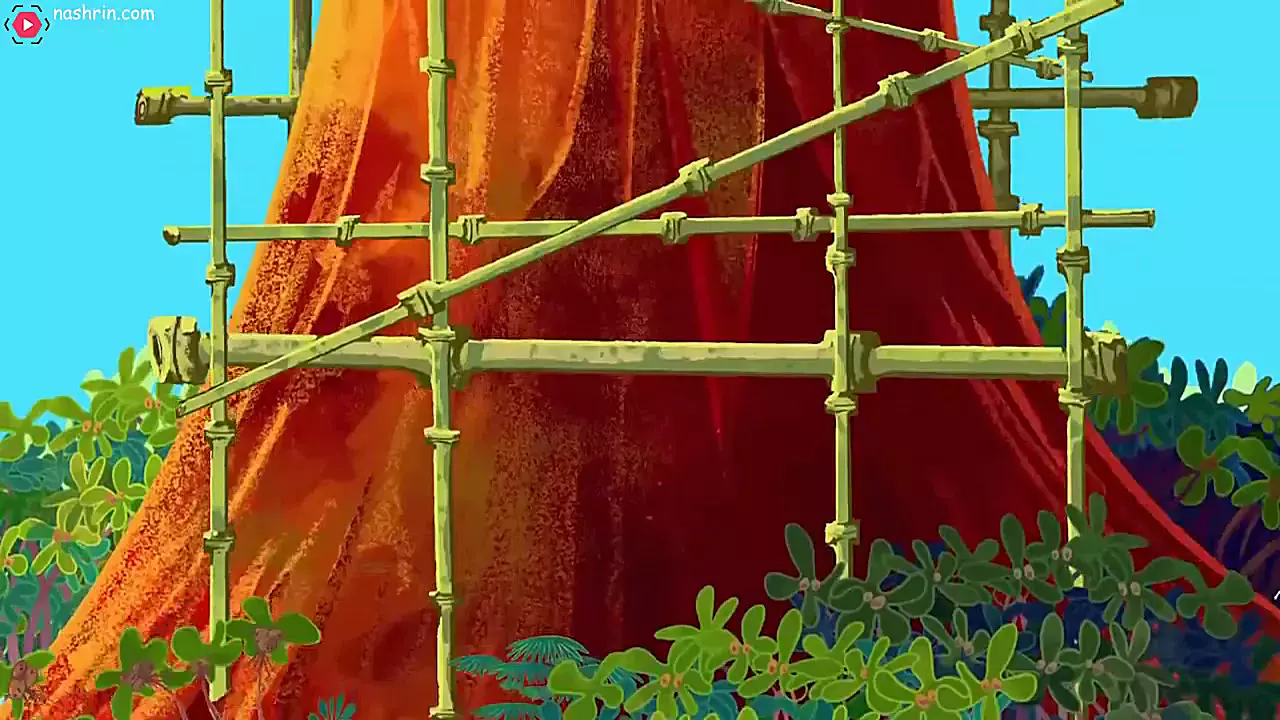 کارتون زیگ و کوسه  - آتشفشان توربو