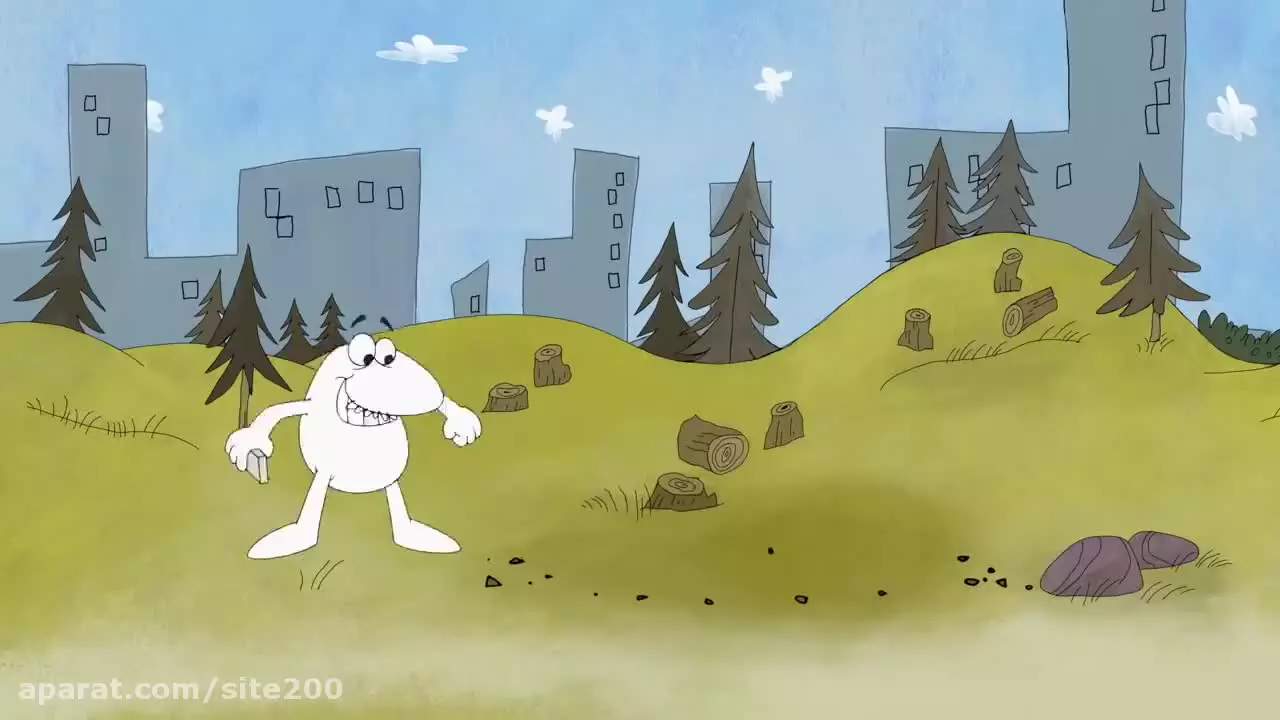 کارتون پلنگ صورتی | پلنگ صورتی و دوستان | پلنگ صورتی درخت توانا چوب صورتی