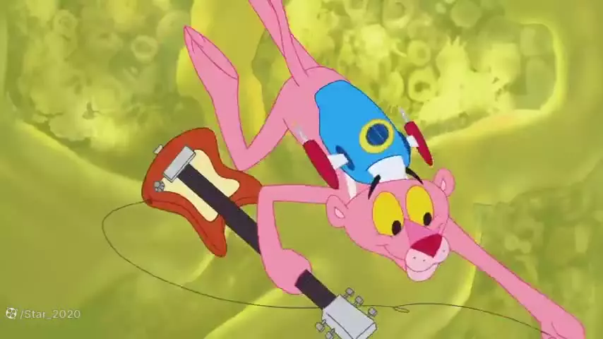 پلنگ صورتی طولانی ؛ کارتون پلنگ صورتی قدیمی ؛ پلنگ صورتی و دوستان