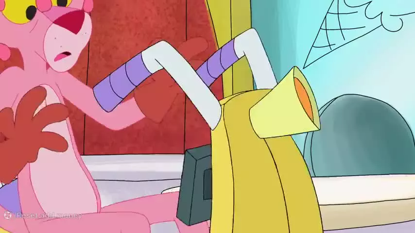 دانلود کارتون پلنگ صورتی و دوستان موتور بستنی