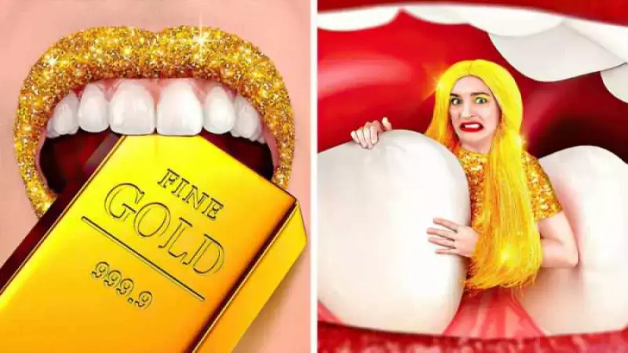 چالش غذاهای لاکچری؛ چالش غذایی الماس و طلا