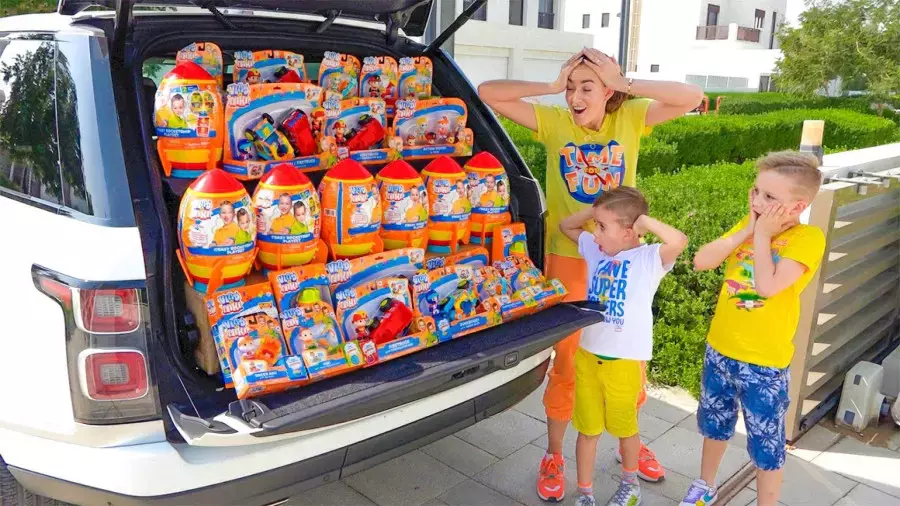 ولاد و نیکی-چالش جعبه الفبا-برنامه کودک ولادو نیکی جدید-سرگرمی کودک کارتون ولاد