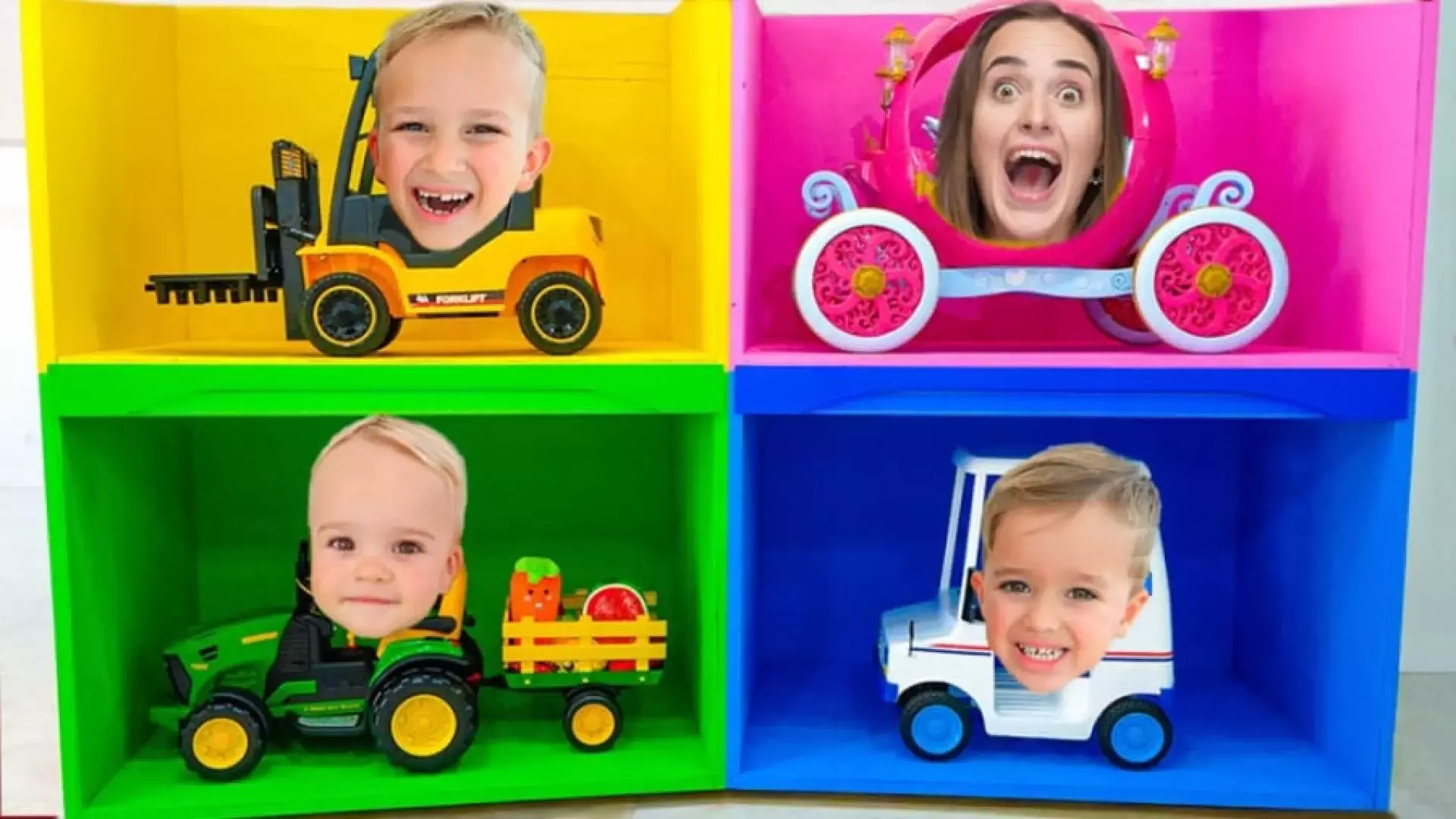 ولاد و نیکی جدید - برنامه ولاد و نیکیتا - ولاد و نیکی بانوان کودک کارتون کودک