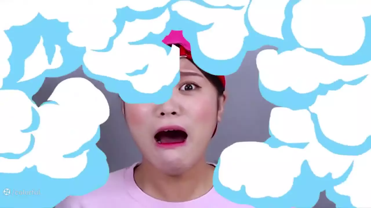 چالش غذایی جدید رقابت تیم قرمز و آبی و خوراکی های جذاب