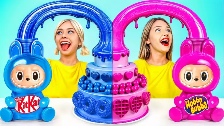 چالش غذاهای عجیب‌وغریب دنیا | چالش غذایی لبوبو خنده دار