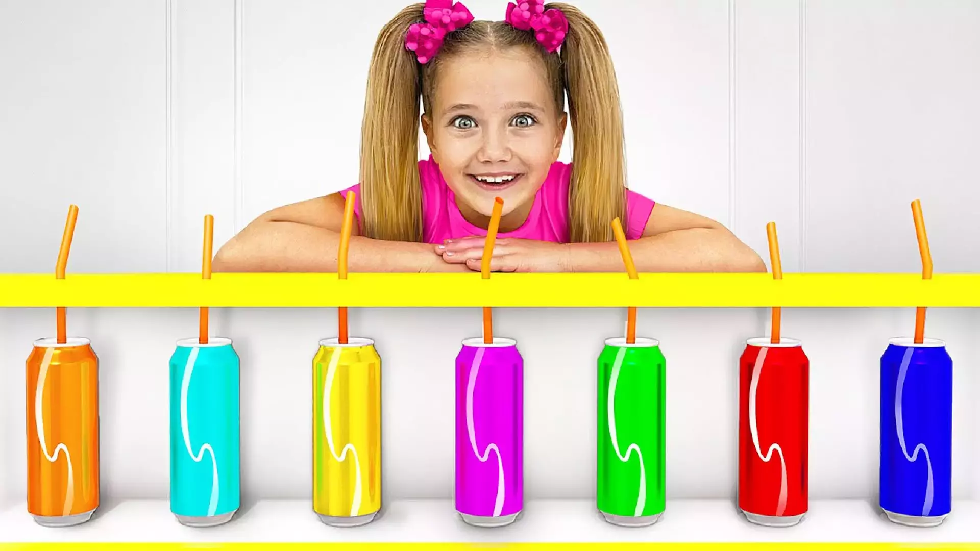 برنامه کودک ساشا و آنیتا جدید |  ساشا و آنیتا بازی | نوشابه رنگارنگ