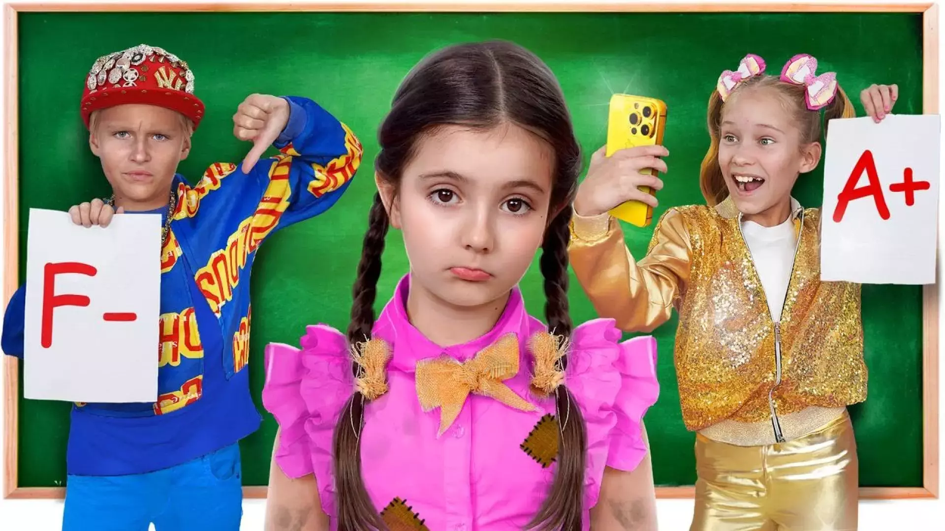 برنامه کودک ساشا و آنیتا جدید |  ساشا و آنیتا بازی | امتحانات در مدرسه