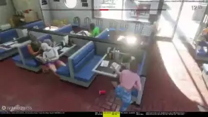 ویدیو ی لو رفته از جی تی ای 6