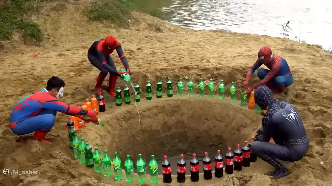 مرد عنکبوتی در دنیای رنگ‌ها؛ کارتون کودکانه