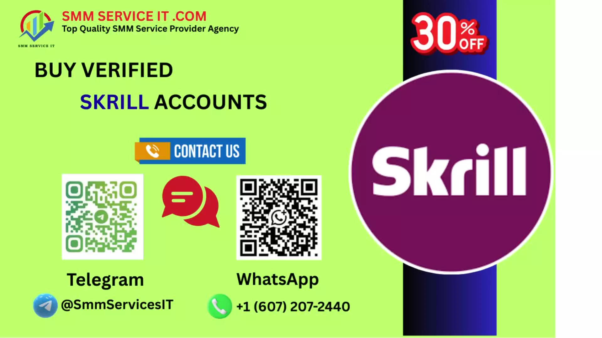 Buy PVA Skrill Accounts