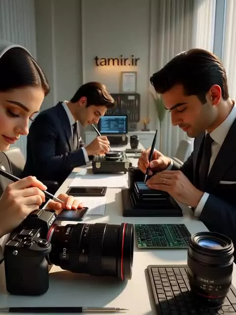 تست سلامت و سرویس رایگان کامل دوربین در ایده ال دوربین