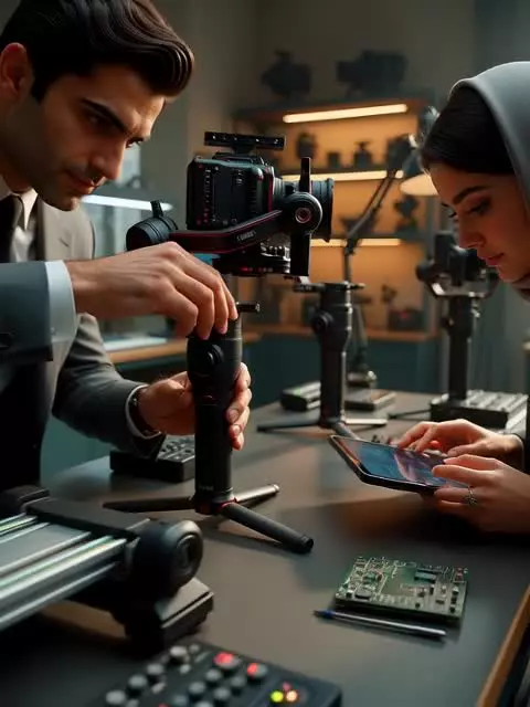 حرفه‌ای‌ترین تعمیر گیمبال و تجهیزات سینمایی فقط در ایده‌آل تعمیر