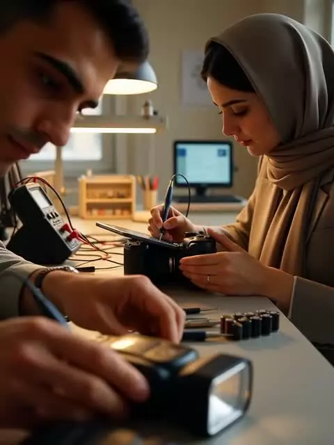 تعمیر فلاش دوربین عکاسی - سرویس فلاش و نور ایده ال