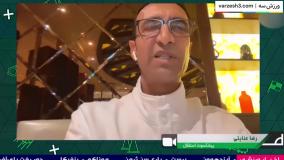 عنایتی: سهراب با تمام وجود به تیم فکر می‌کند