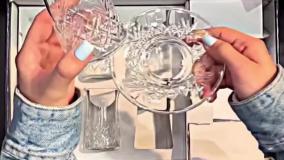 جذابیت پذیرای شما با استکان های تراش دار پاشاباغچه!