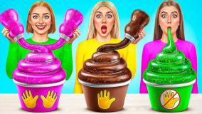 چالش غذایی جدید چالش غذا خوری اسمر: چالش خوردن مارشملو | سرگرمی کودکان و بانوان