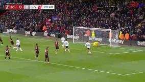 خلاصه بازی بورنموث 0 - لیورپول 2