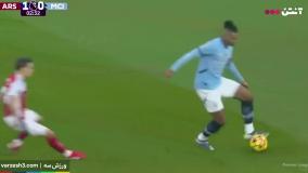 خلاصه بازی  آرسنال مقابل منچستر سیتی لیگ برتر انگلیس