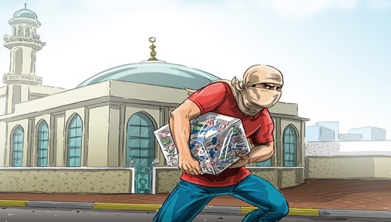 سرقت از صندوق خیریه مسجد در روز روشن! ۵ اسفند ۱۴۰۳