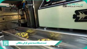 دستگاه بسته‌بندی کوکی شکلاتی پیروزپک: تضمین تازگی و کیفیت در هر بسته