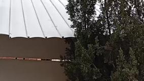 نصب ورق سقف UPVC یو پی وی سی
