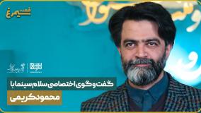 گفت‌وگوی اختصاصی سلام سینما با محمود کریمی