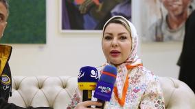 سمیه ولیان مدیر برگزاری انسال سال سه خبرنگار نیما نصیری