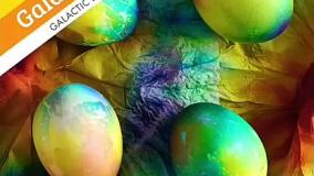 ایده جدید تزیین سفره هفت سین / آموزش تخم مرغ رنگیم کمانی