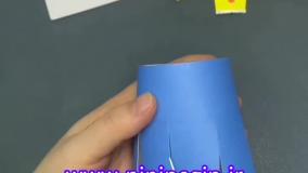کاردستی هشت پا با کاغذ رنگی