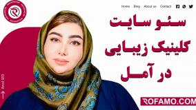 سئو سایت کلینیک زیبایی در آمل
