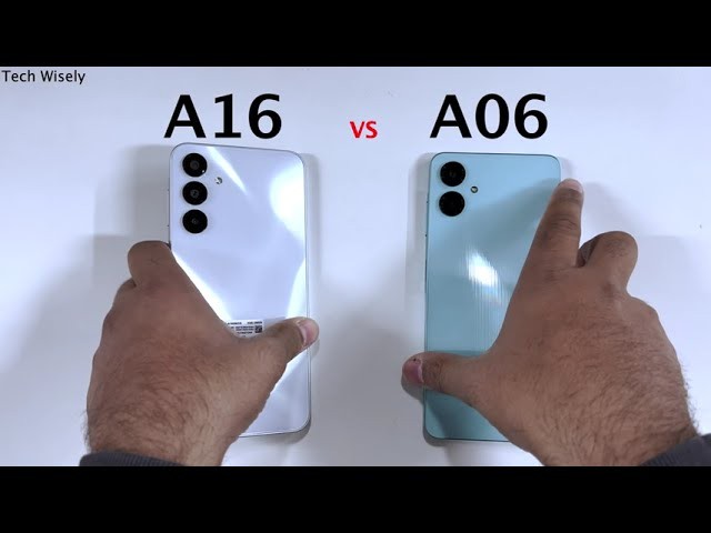 تست سرعت سامسونگ A16 در برابر A06: کدوم سریعتره؟