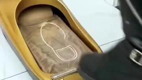 ترفند پلاستیک یکبار مصرف محافظ کفش