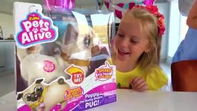 کارتون گبی و الکس جدید: بازی با هاپو بامزه!