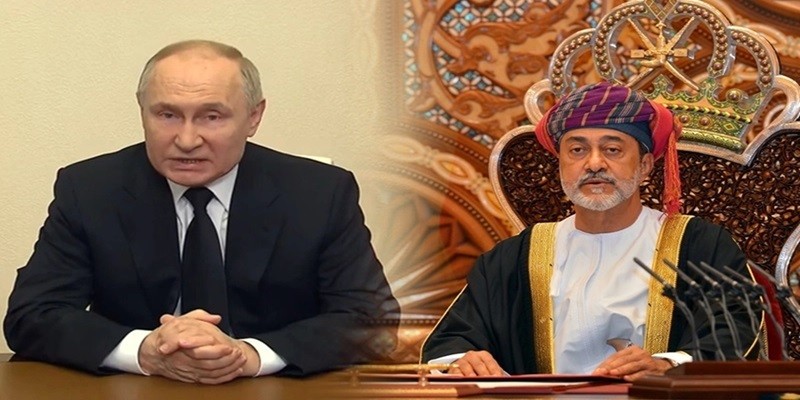 دیدار پوتین با سلطان عمان در کاخ کرملین! ۲ اردیبهشت ۱۴۰۴