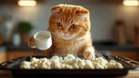 انیمیشن کوتاه و بسیار زیبای گربه بامزه قسمت سوم