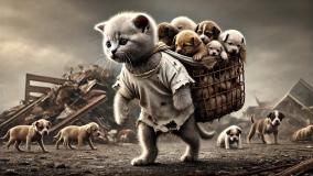 انیمیشن کوتاه و بسیار زیبای توله سگهای بیخوانمان