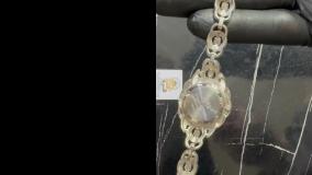خرید ساعت نقره زنانه سیاه قلم