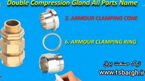 انواع گلند کابل فلزی و پلاستیک
